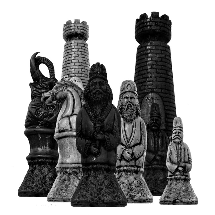 محصول نمونه تستی شطرنج مدل سنگی لوکس